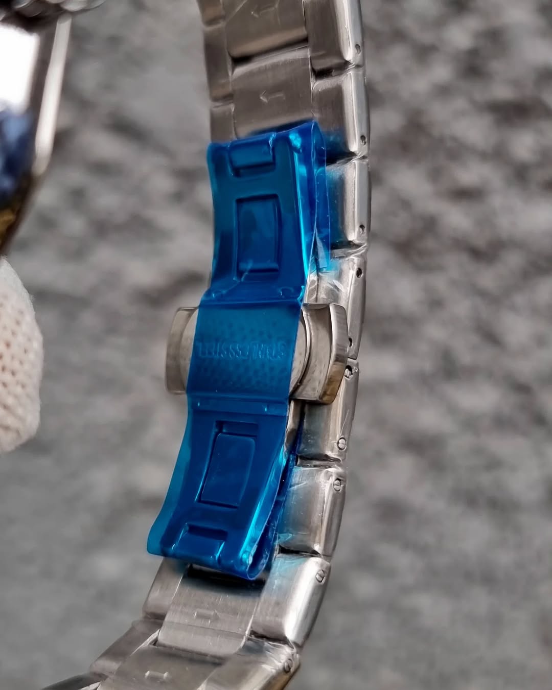 RELOJ POEDAGAR CRONÓGRAFO ACERO PLATEADO