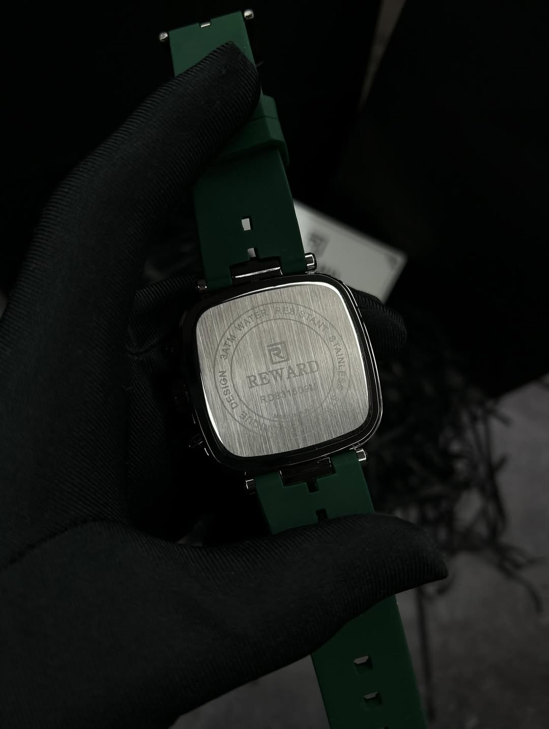 RELOJ MASCULINO DE LUJO REWARD VIP MONACO GREEN 44 MM CON CRONÓGRAFO ELEGANTE