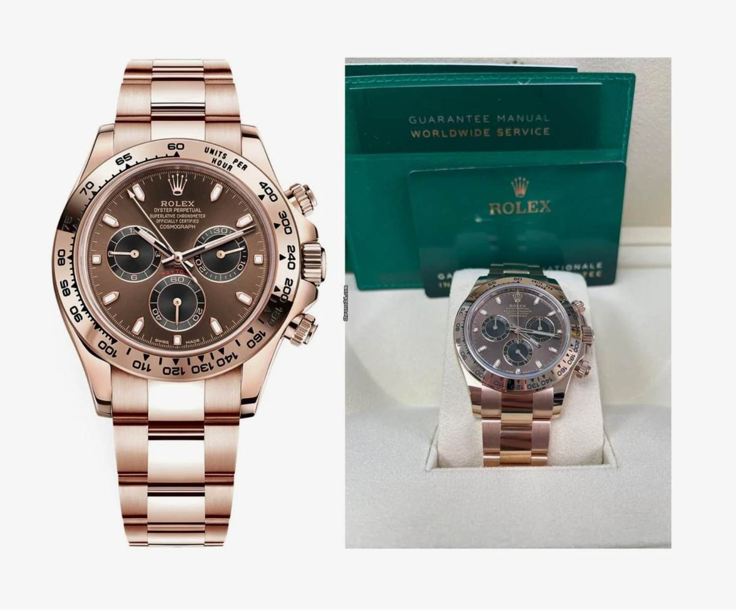 Rolex® Daytona Oro Rosa